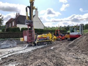 GSHP Borehole installation