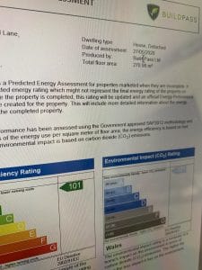 Energy Performance Certificate and SAP Calculations